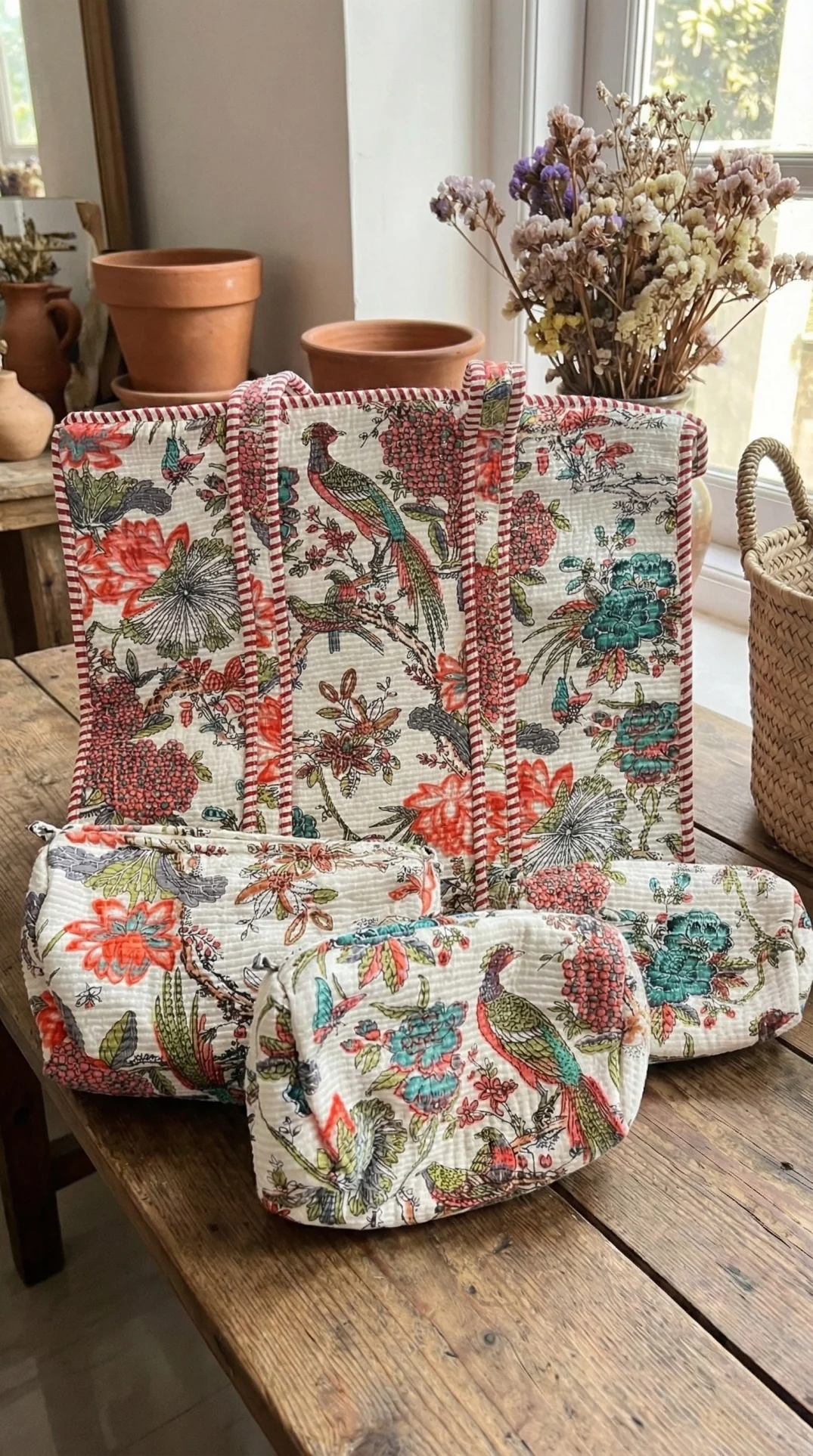 Tote Bags With Pouches
